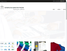 Tablet Screenshot of metcoprinting.com